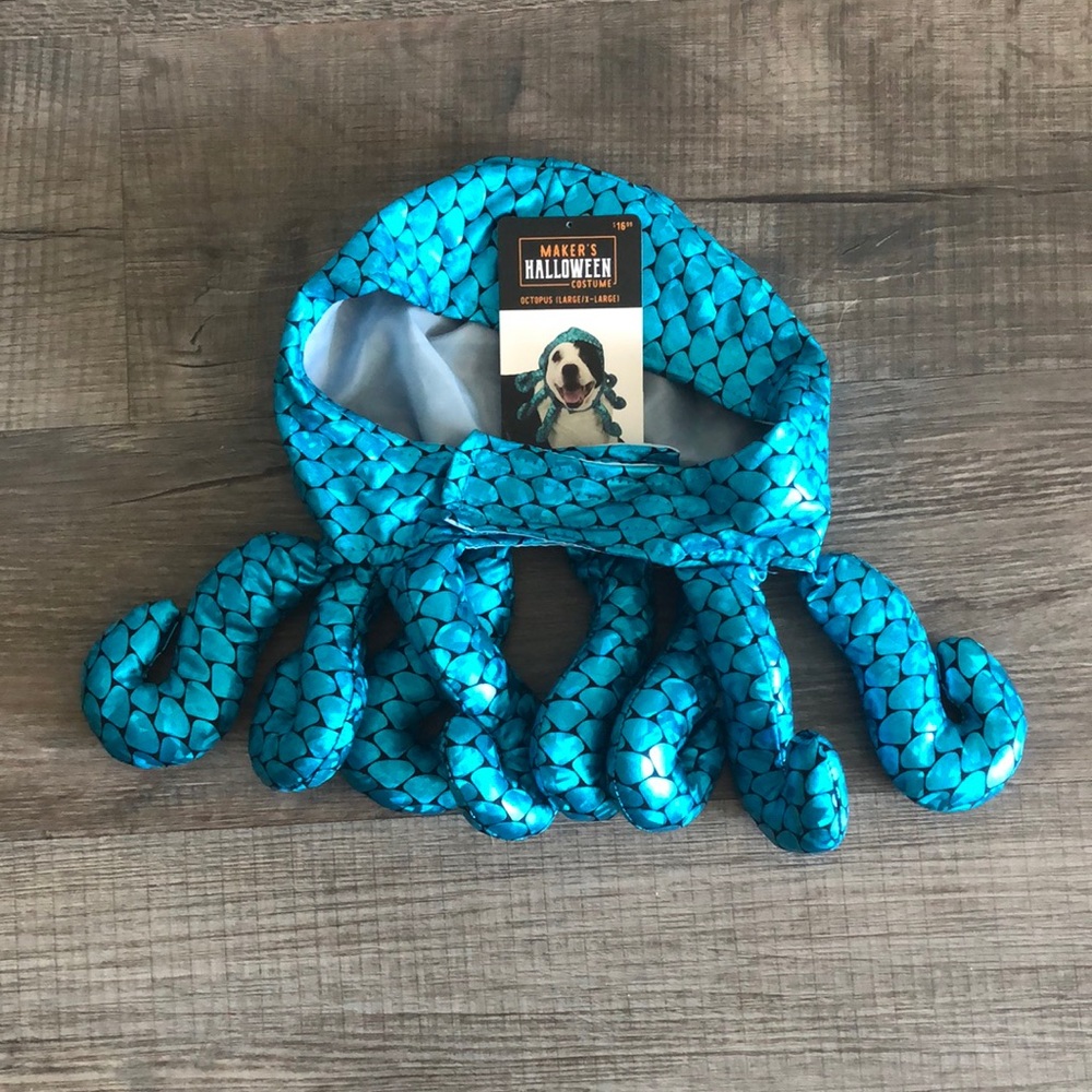 Halloween Octopus Dog Hat
